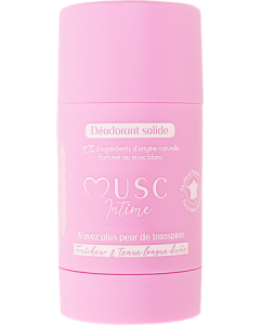 Musc Intime Déodorant Naturel Musc Blanc Roll On 50g
