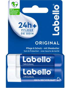 Labello Original 24h Baume à Lèvres Stick 4g8 x2