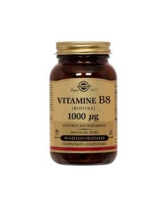 Solgar Vitamine B8 1000mcg Gélules Végétales x50