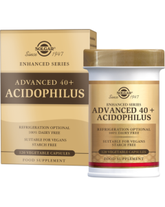 Solgar Advanced 40 Plus Acidophilus Gélules Végétales x60