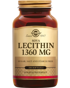 Solgar Lecithine 1360mg Capsule Molle 100