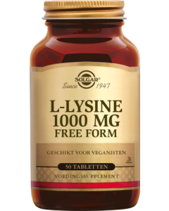 Solgar L-Lysine 1000mg Comprimés x50