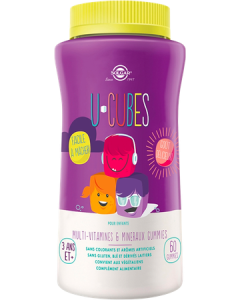 Solgar U Cubes Multivitamines Minéraux Enfant Gommes x60