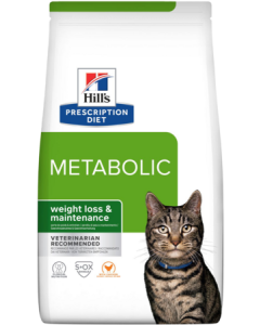 Hill's Prescription Diet Croquettes Chat Metabolic Weight Loss & Maintenance 3kg