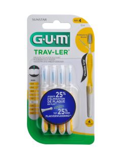 Gum Brossettes Interdentaires Trav-Ler 1,3 mm x4