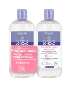 Eau Thermale Jonzac Eau Micellaire Apaisante 2x500ml