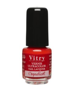 Vitry Vernis à Ongle Mini Coquelicot 4ml