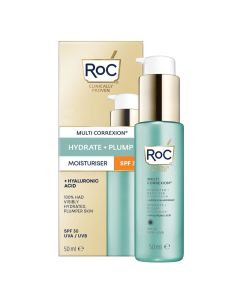 Roc Hydrater + Repulper Crème Hydratante SPF30 50 ml 