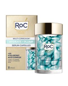 Roc Hydrater + Repulper Sérum 30 Capsules