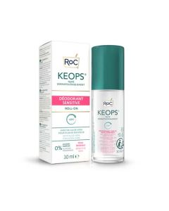 Roc Keops Déo Roll-On Peau Sensible 48H 30 ml