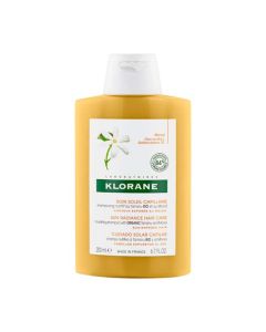 Klorane Solaire Shampoing Nutritif Après-Soleil Au Monoï Et Tamanu Bio Cheveux Exposés au Soleil 200ml 