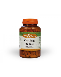 Nat&form Cartilage de Raie 200 Gélules