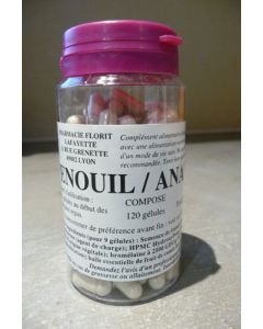 Florit Fenouil-ananas compose 120 gélules