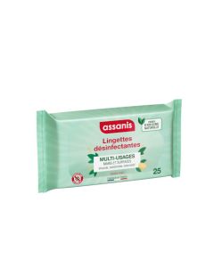 Assanis lingettes désinfectantes x 25