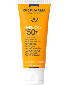 Isispharma Uveblock Spf50+ Fluide Teinté 40ml