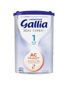 Gallia Bébé Expert AC Transit 1er âge 800g