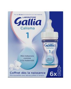 Gallia Calisma Coffret Naissance 1er âge 6 x 70ml
