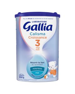 Gallia Calisma Croissance Lait 3ème âge 800g