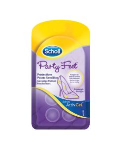 Scholl Semelles Party Feet Protections Points Sensibles x6