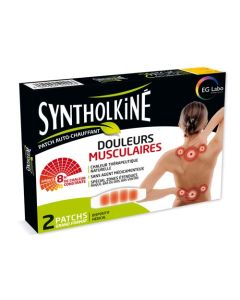 SyntholKiné Patch Auto-Chauffant Grand Format x2