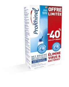 ProRhinel Spray Nasal Enfants/Adultes 2x100ml