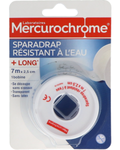 Mercurochrome Sparadrap Waterproof 7m X 2cm5
