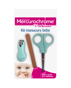 Mercurochrome Pitchoune Kit Manucure Bébé
