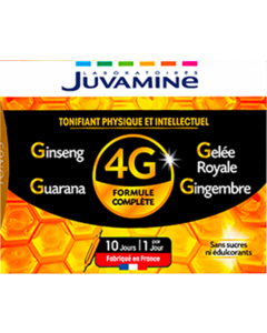 Juvamine Tonifiant 4g Ampoule Buvable x10