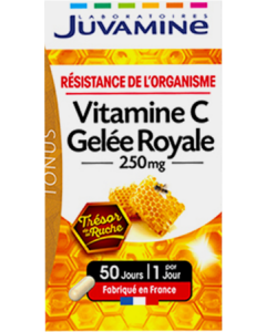 Juvamine Vitamine C Gelée Royale 250mg Gelule 50