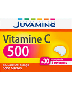 Juvamine Vitamine C 500 Comprime A Croquer 30