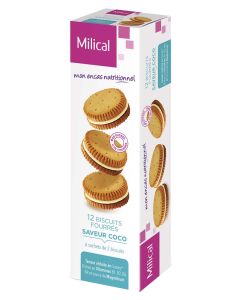 Milical Nutrition Saveur Coco 12 Biscuits