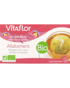 Vitaflor Floralis Tisane Bio Allaitement Infusette 18