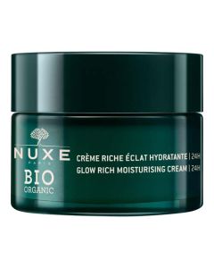 Nuxe Bio Crème Riche Éclat Hydratante 24H 50 ml