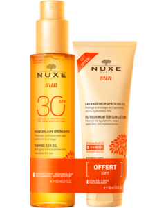 Nuxe Sun Huile Spf50 150ml + Après-Soleil 100ml