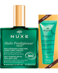 Nuxe Huile Prodigieuse Néroli 100ml + Prodigieux Néroli Gelée De Douche 30ml