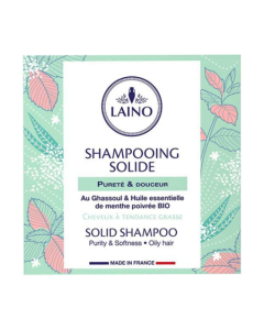 Laino Shampooing Solide Cheveux Gras 60g