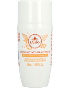Laino Déodorant Efficacité 24h Kaolin Extrait Agrumes Bio 50ml