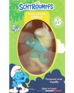 Le Comptoir du Bain Savon Solide Schtroumpf Vanille 80g
