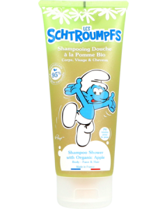 Le Comptoir du Bain Shampoing Douche Schtroumpf Pomme 200ml