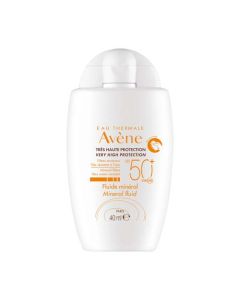 Avène Solaire Fluide Minéral SPF 50+ 40 ml