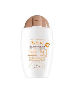 Avène Solaire Fluide Minéral Teinté SPF 50+ 40 ml