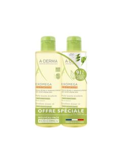 A-Derma Exomega Control Huile Lavante Émolliente Anti-Grattage 1000 ml