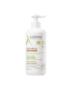 A-Derma Exomega Control Lait Émollient Anti-Démangeaisons 400 ml