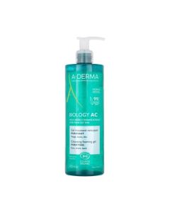 A-Derma Biology AC Gel Moussant Nettoyant Purifiant 400 ml