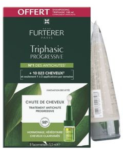 René Furterer Triphasic Progressive + Shampooing Triphasic Stimulant 100ml Offert
