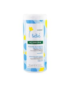 Klorane Bébé Poudre de toilette protectrice au Calendula apaisant Peau normale 100 g
