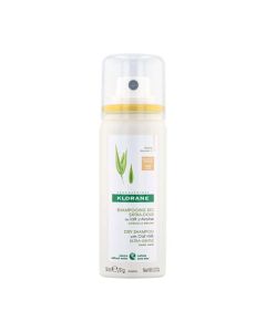 Klorane Avoine Shampoing Sec Extradoux Teinté Cheveux Châtains à Bruns 50 ml