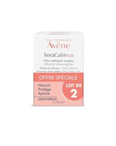 Avène Xeracalm A.D Pain Nettoyant Surgras 2X100g
