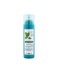 Klorane Menthe Aquatique Shampoing sec détox à la Menthe aquatique BIO Tous types de cheveux 150 ml