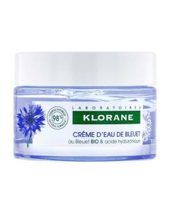 Klorane Bleuet Crème D’Eau au Bleuet Bio et Acide Hyaluronique 50 ml